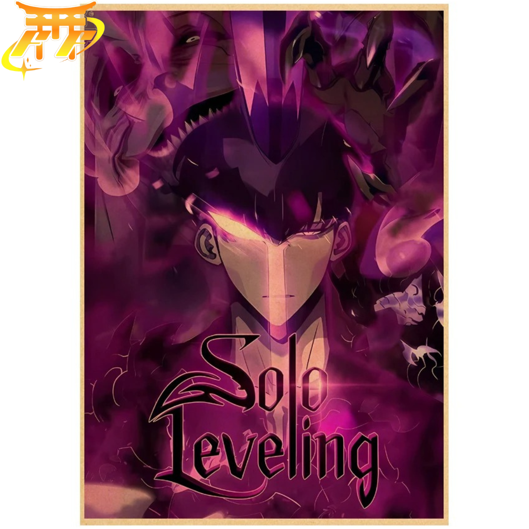 Poster Sung Jinwoo "Maître Des Ombres" – Solo Leveling™