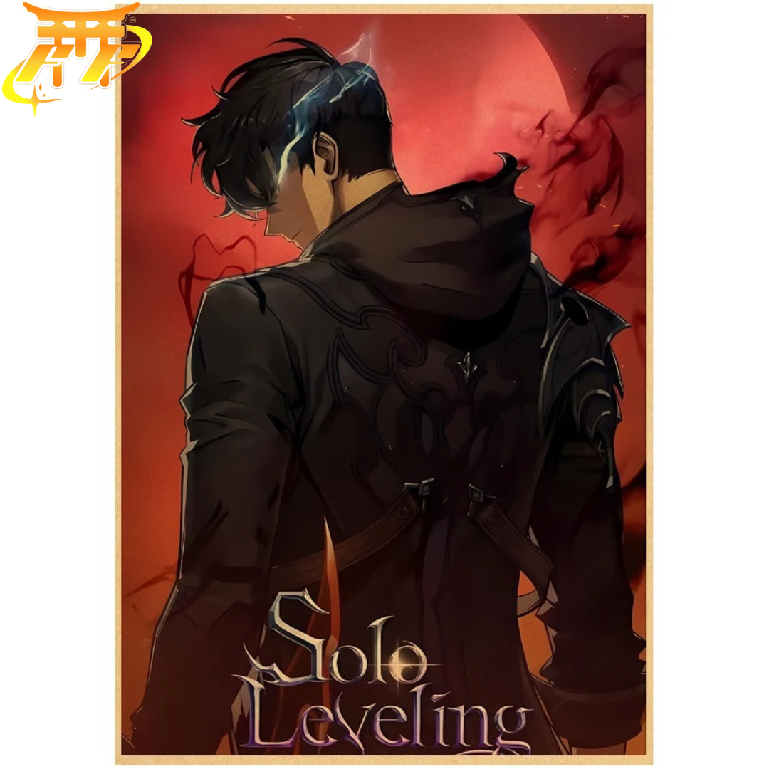 Poster Sung Jinwoo "Éveil Du Chasseur" – Solo Leveling™
