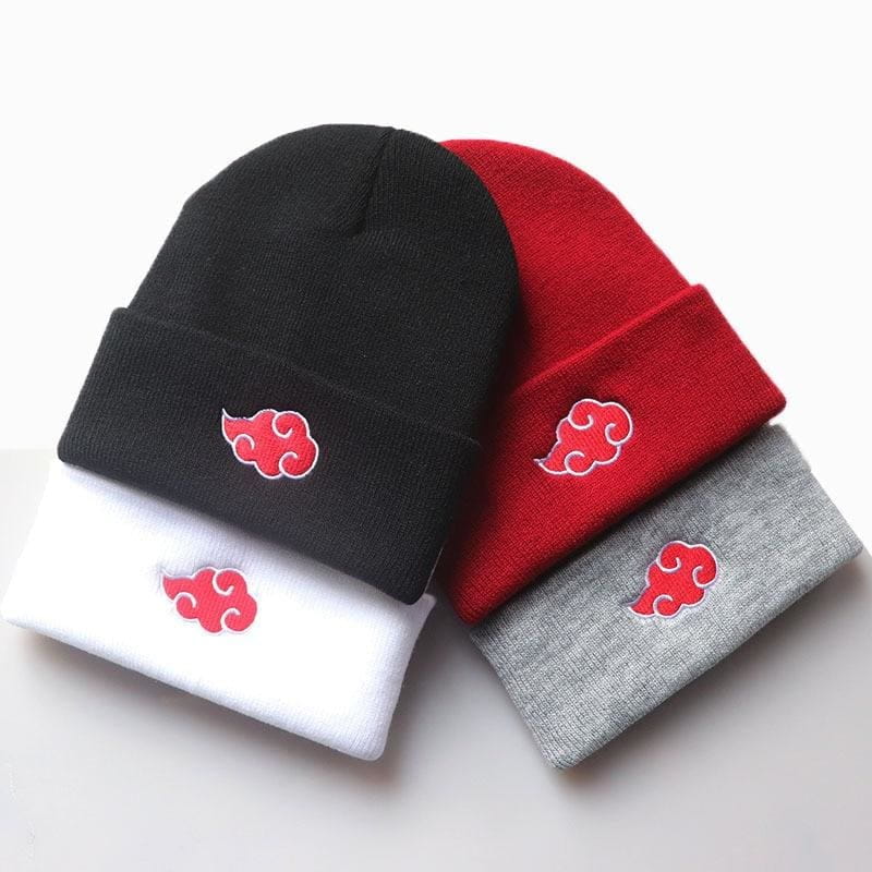 Bonnet Gris/Rouge Akastuki - Naruto Shippuden