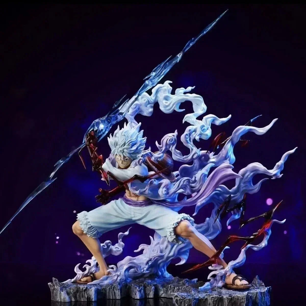 Figurine Luffy Gear 5th "Haki des Rois" - One Piece™