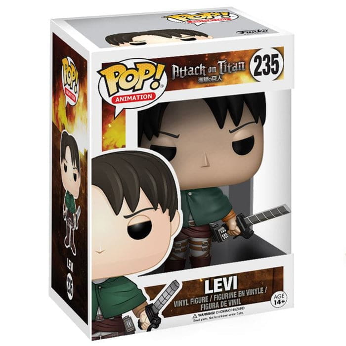 Figurine POP Levi - Attaque des Titans