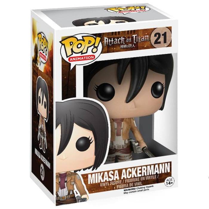 Figurine POP Mikasa - Attaque des Titans
