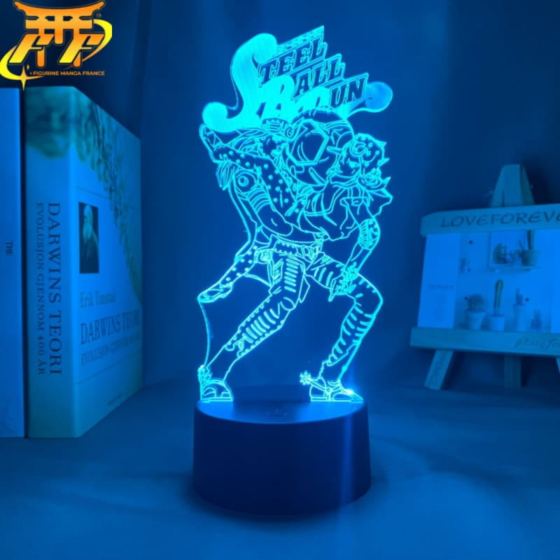 Lampe LED Gyro Zeppeli Vs Johnny Joestar - Jojo Bizarre Adventure™ - Figurine Manga France