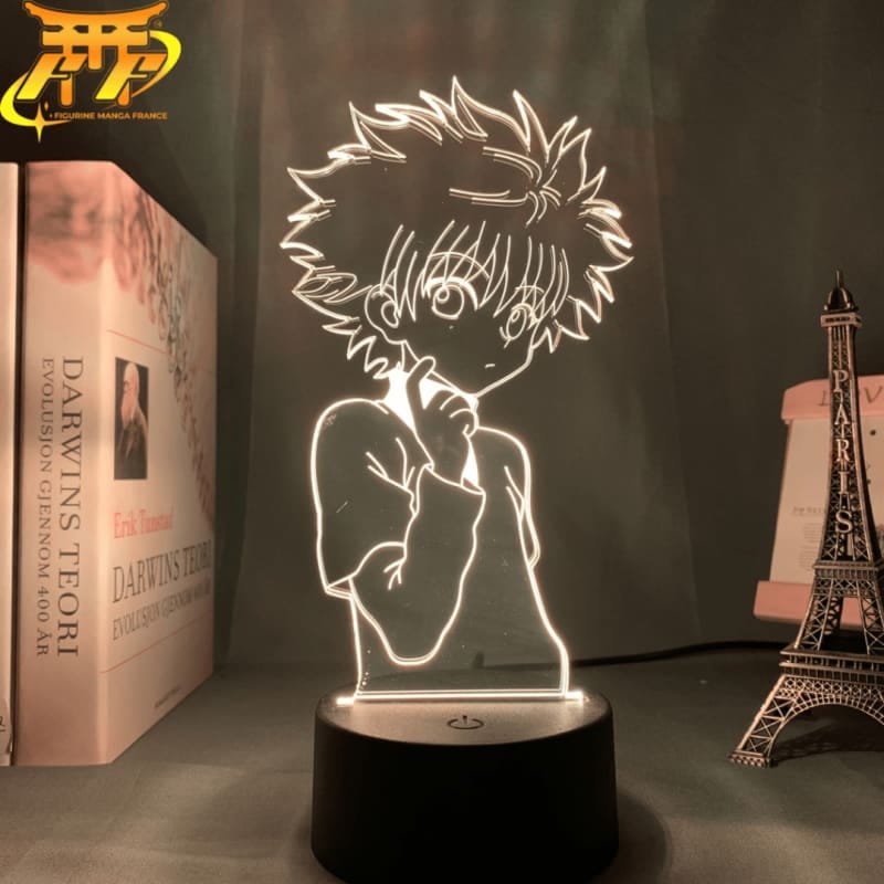 Lampe LED Kirua Zoldik - Hunter x Hunter™ 39050508 Figurine Manga France Lampes LED Kirua Zoldik