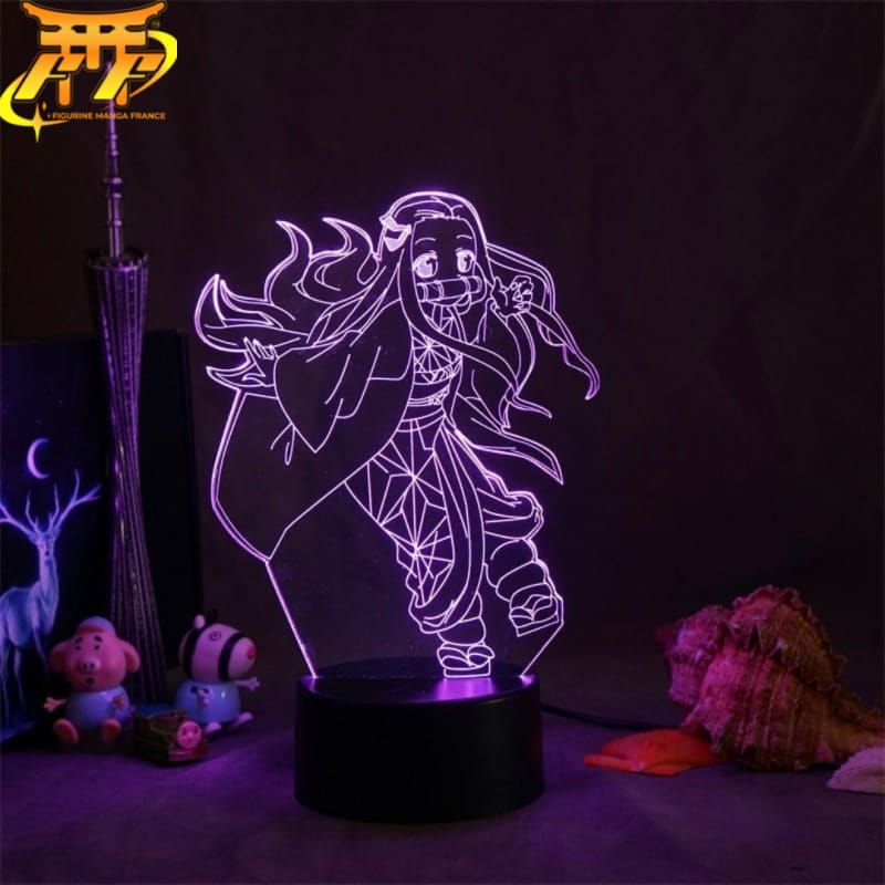 Lampe LED Nezuko Kamado - Demon Slayer™ - Figurine Manga France
