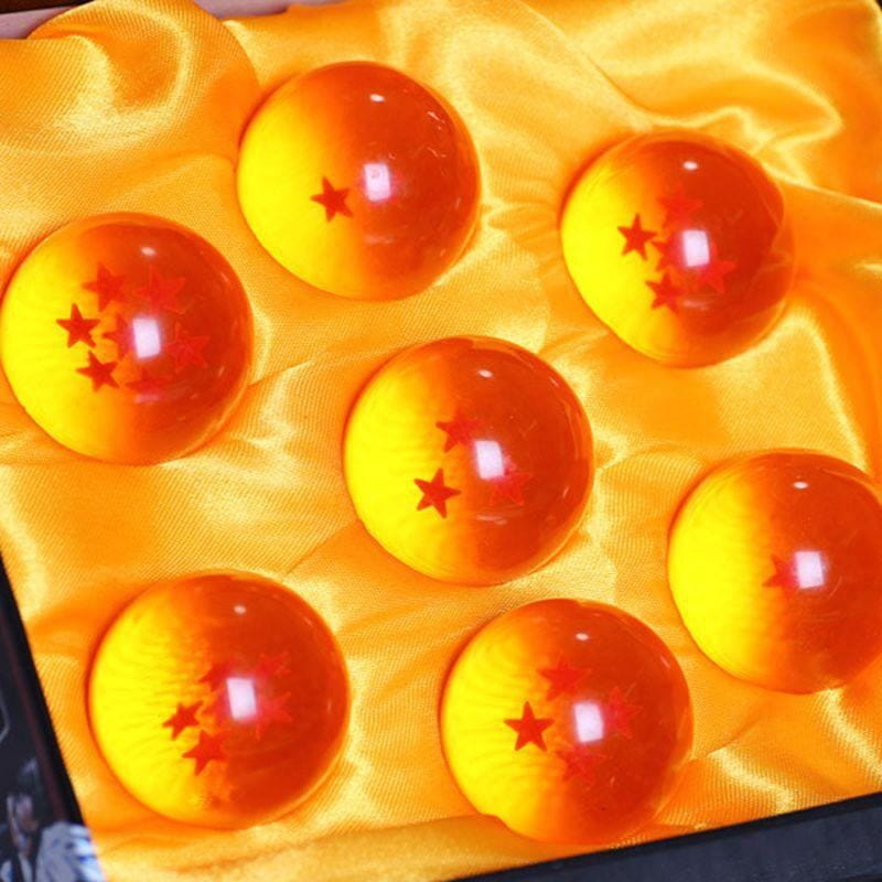 Lot des 7 boules de cristal - Dragon Ball Z