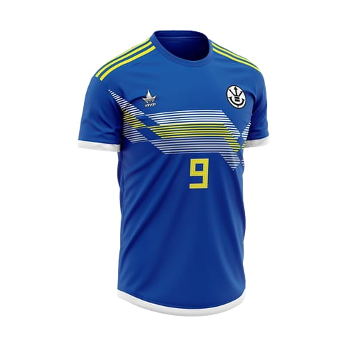 Maillot de Foot Vegeta SSJ Bleu - Dragon Ball Z™