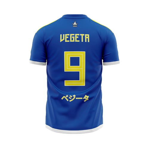 Maillot de Foot Vegeta SSJ Bleu - Dragon Ball Z™