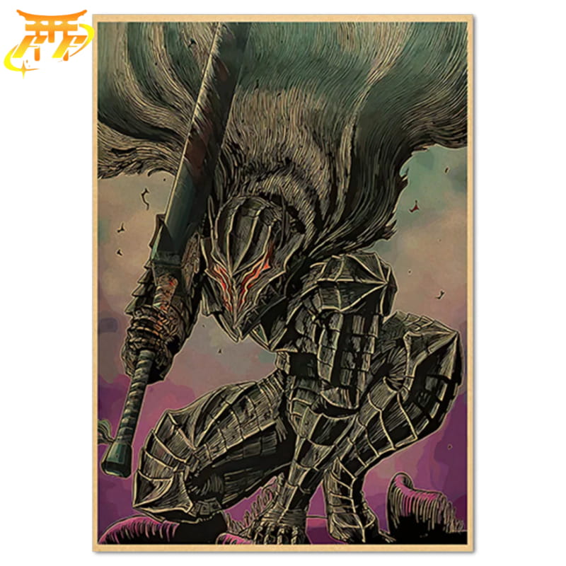 Poster Guts Le Chevalier de l'Ombre - Berserk™
