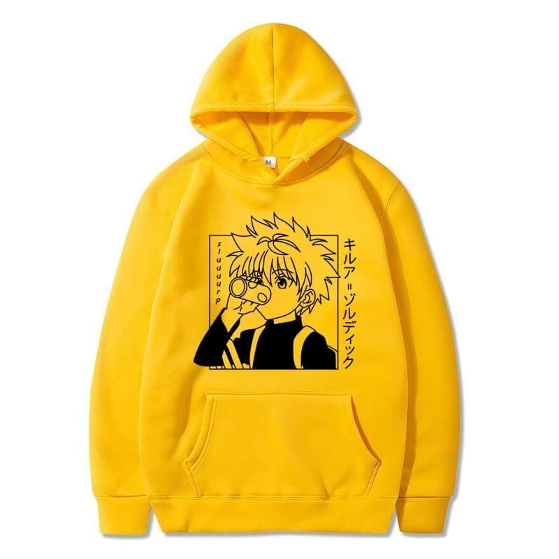 Pull Kirua - Hunter x Hunter™ 0 Figurine Manga France : N°1 des ventes de figurine en ligne Jaune XXL