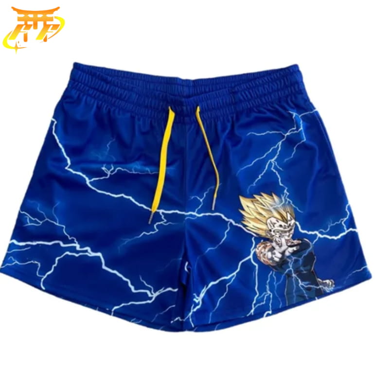 Short Majin Vegeta Super Saiyan 2 Bleu - Dragon Ball™