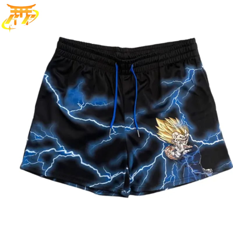 Short Majin Vegeta Super Saiyan 2 Noir - Dragon Ball™