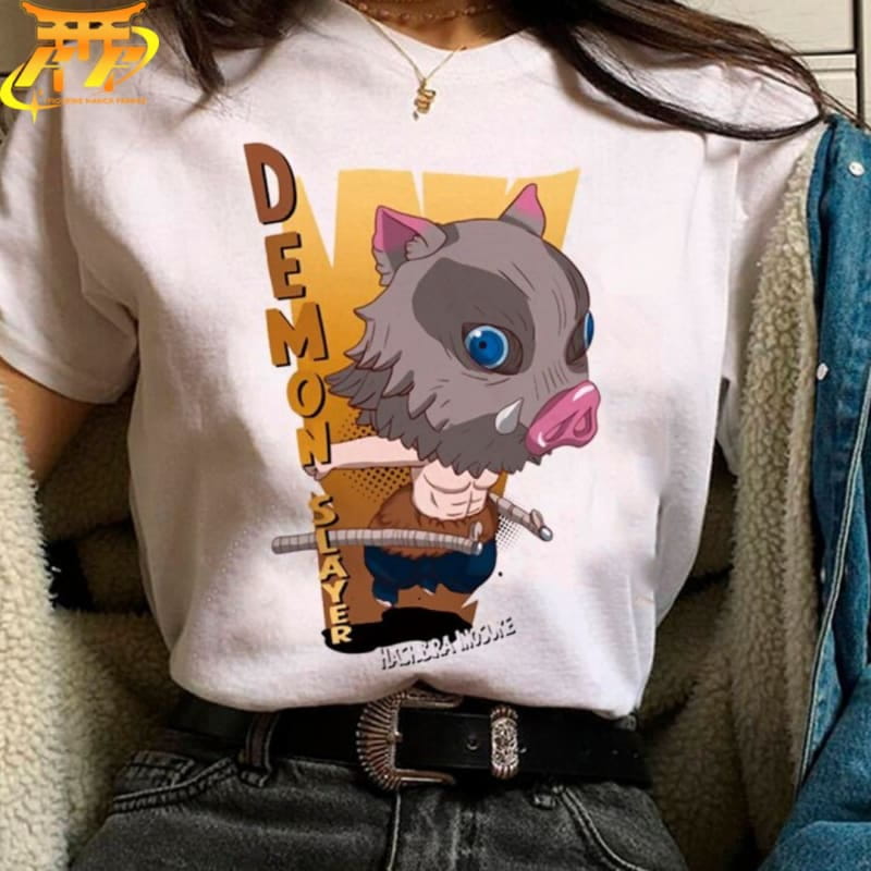 T-Shirt Inosuke - Demon Slayer™ - Figurine Manga France