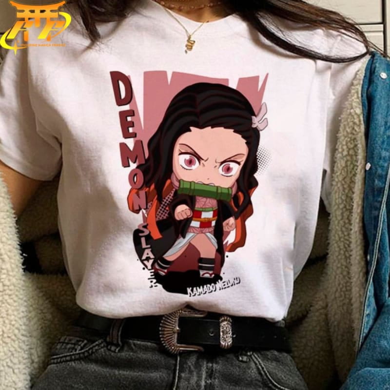 T-Shirt Nezuko Kamado - Demon Slayer™ - Figurine Manga France