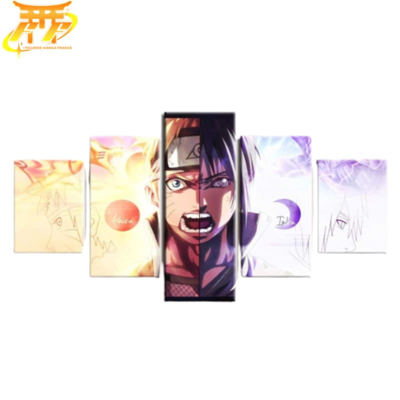 Tableau Naruto et Sasuke - Naruto Shippuden™