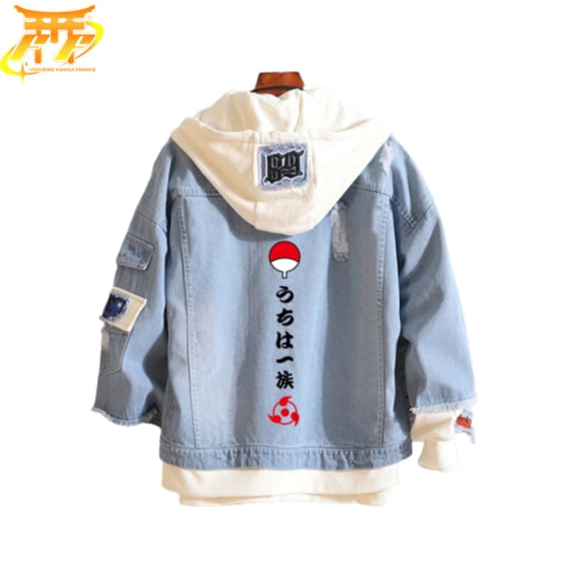 Veste en jean Clan Uchiwa - Naruto™ - Figurine Manga France