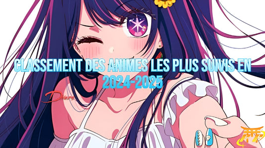 Classement des animes les plus suivis en 2024-2025