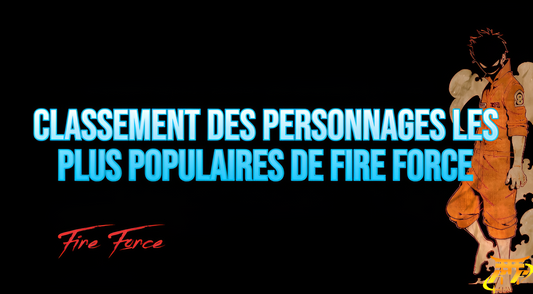 Classement des personnages les plus populaires de Fire Force