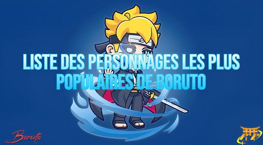 Liste des personnages les plus populaires de Boruto