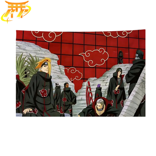 Drapeau Akatsuki "Membres De L’Organisation" – Naruto™