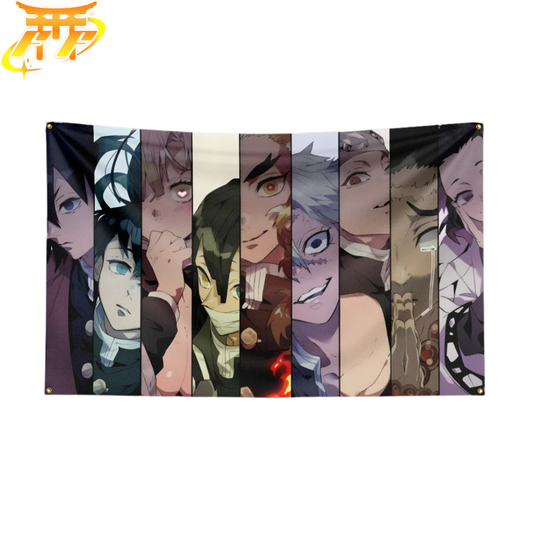 Drapeau Des Maîtres Du Corps Des Pourfendeurs – Demon Slayer™
