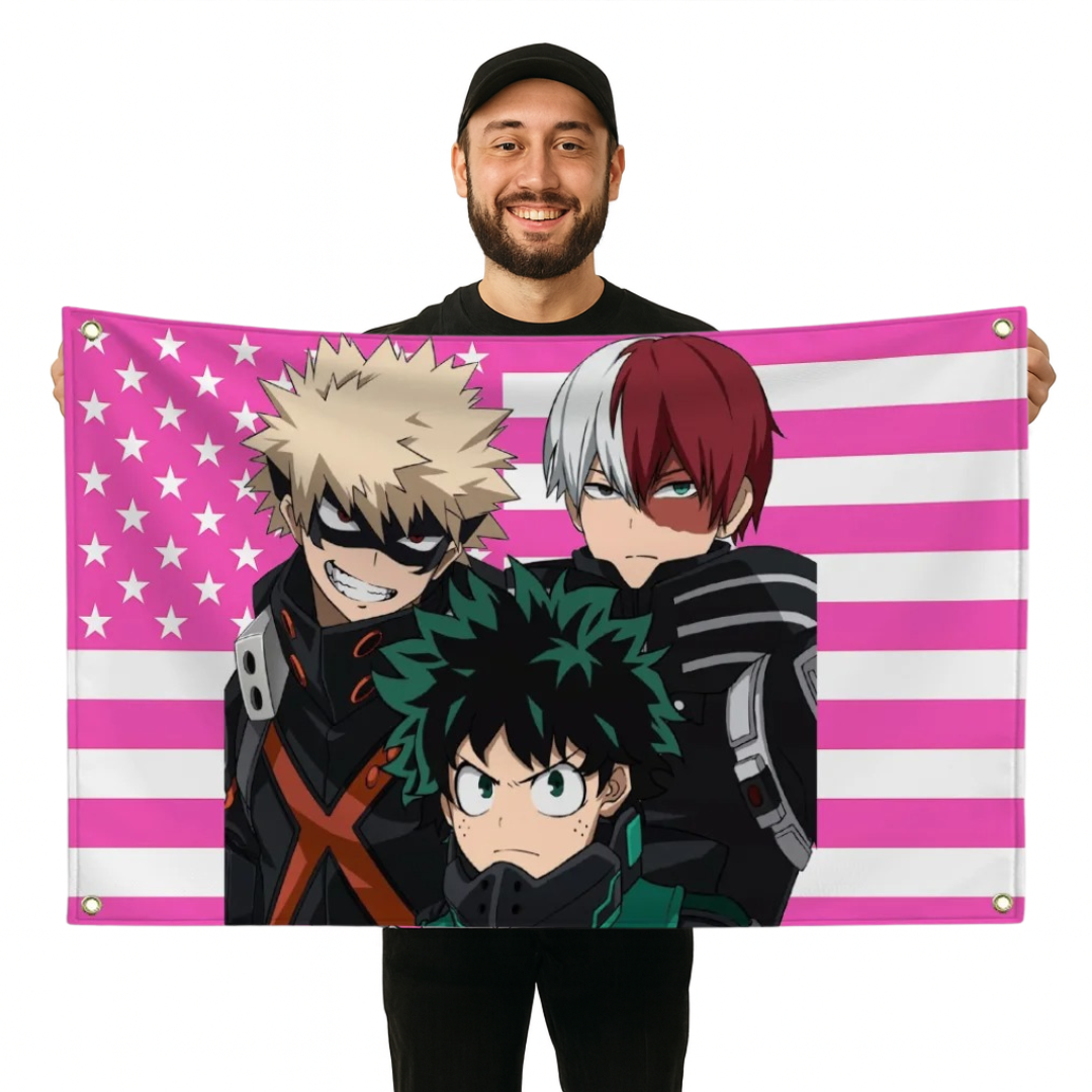 Drapeau "Trio De Héros" – My Hero Academia™
