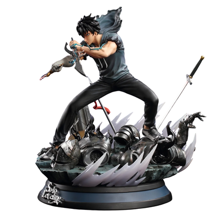 Figurine Sung Jin-Woo "Chasseur de Donjons" – Solo Leveling™