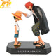 Figurine Shanks le Roux avec Monkey D Luffy - One Piece™