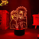 Lampe LED Jiraya et Naruto - Naruto Shippuden™