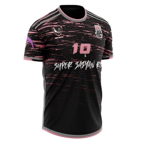Maillot de Foot Goku Noir SSJ Rosé - Dragon Ball Z™
