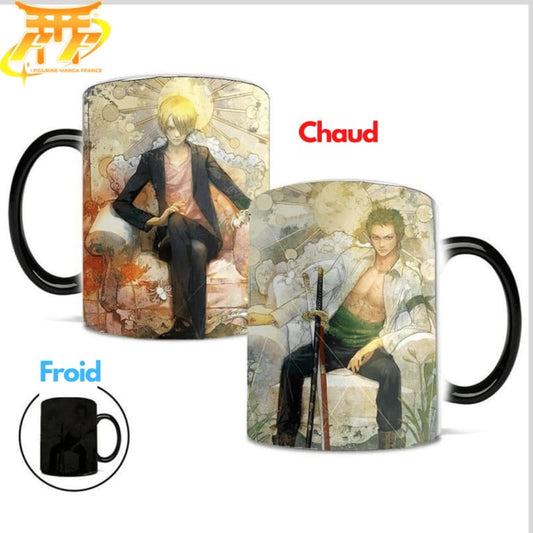 Mug Magique Sanji & Zoro  - One Piece