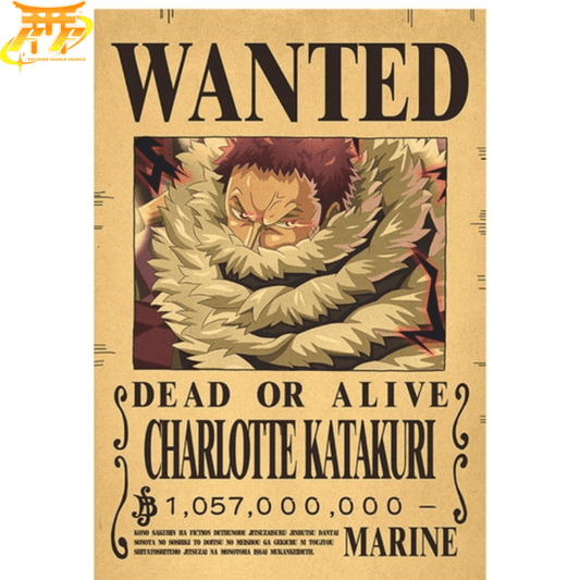 Poster Wanted Katakuri - One Piece™