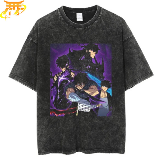 T-Shirt Oversize Sung Jin-Woo ’Évolution’ - Solo Leveling™